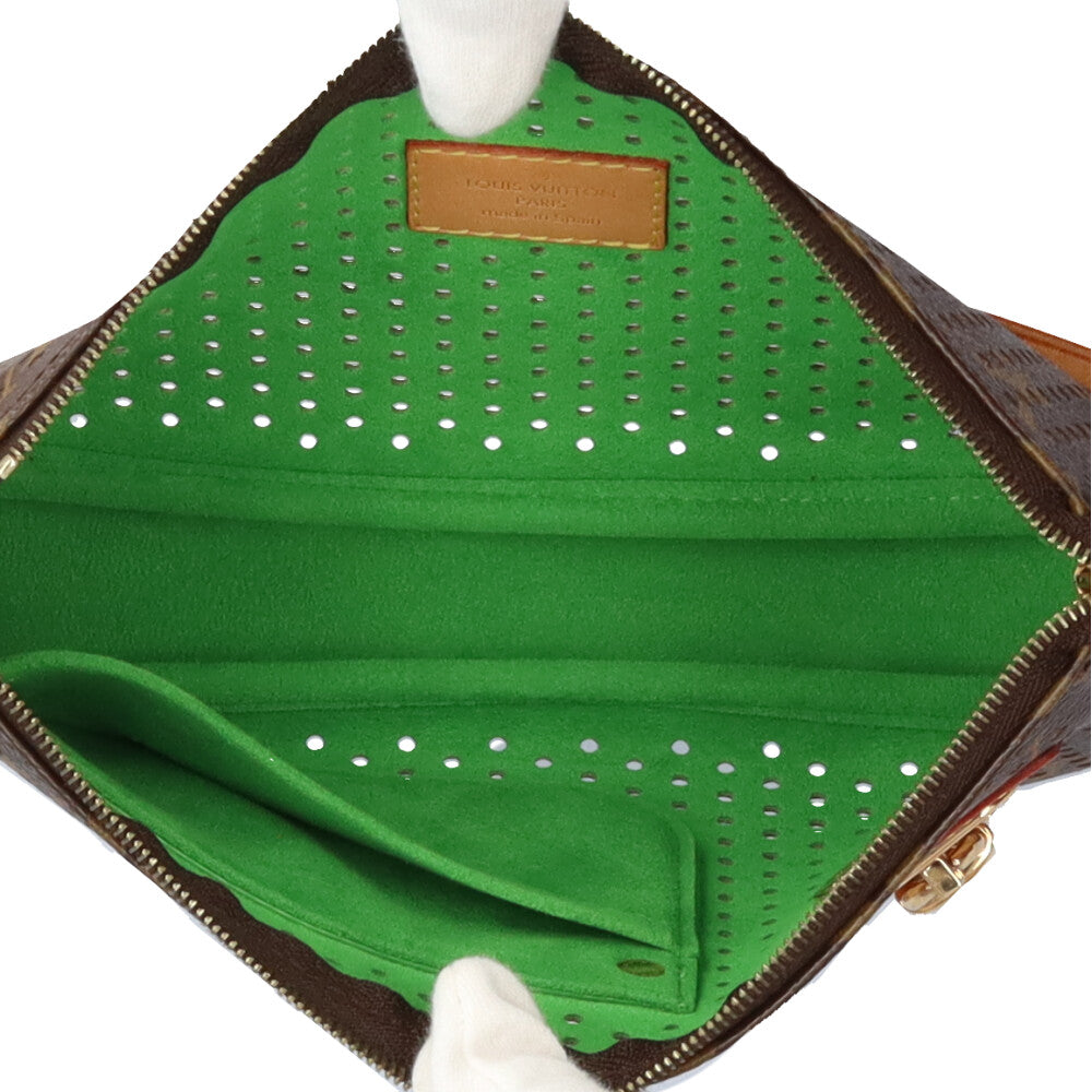 LOUIS VUITTON ルイヴィトン ポシェットアクセソワール モノグラムペル