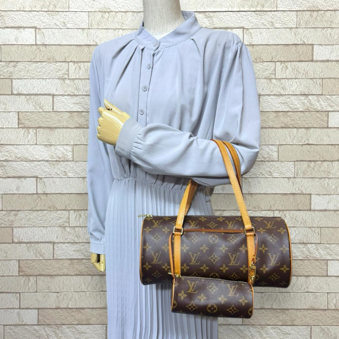 LOUIS VUITTON ルイヴィトン パピヨン30 モノグラム ハンドバッグ