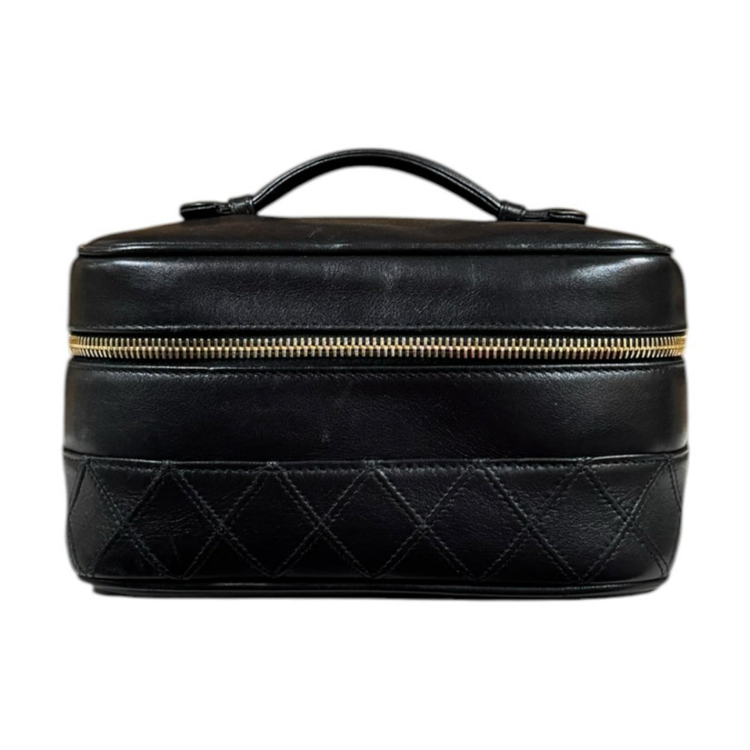 CHANEL シャネル ピコローレ バニティバッグ ハンドバッグ レザー