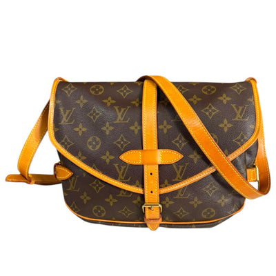 LOUIS VUITTON ルイヴィトン ソミュール30 モノグラム ショルダー 