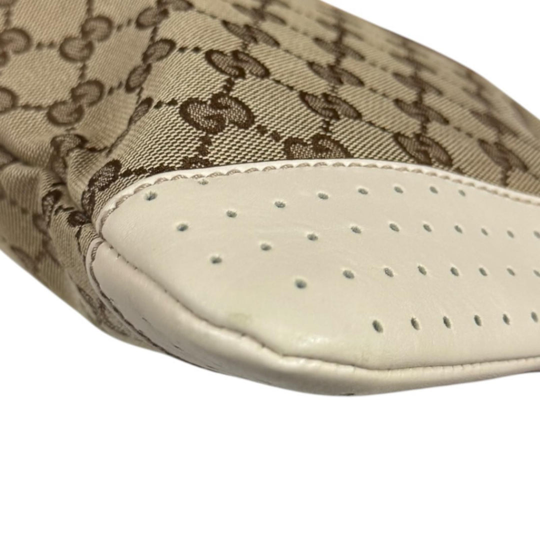 GUCCI グッチ GGキャンバス ショルダーバッグ GGキャンバス ホワイト