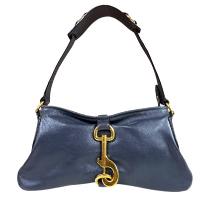 Chloe クロエ ケララ25 ショルダーバッグ レザー ネイビー レディース