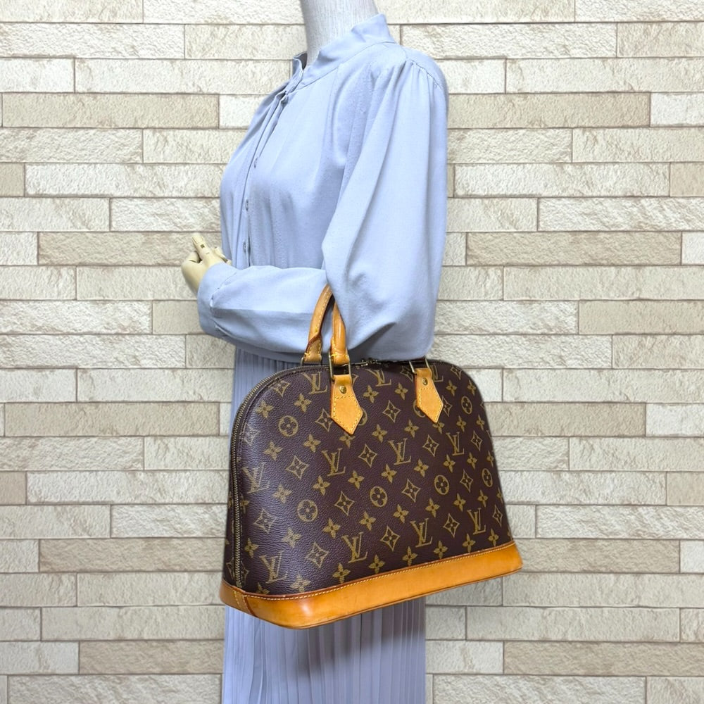 LOUIS VUITTON ルイヴィトン アルマ モノグラム ハンドバッグ 