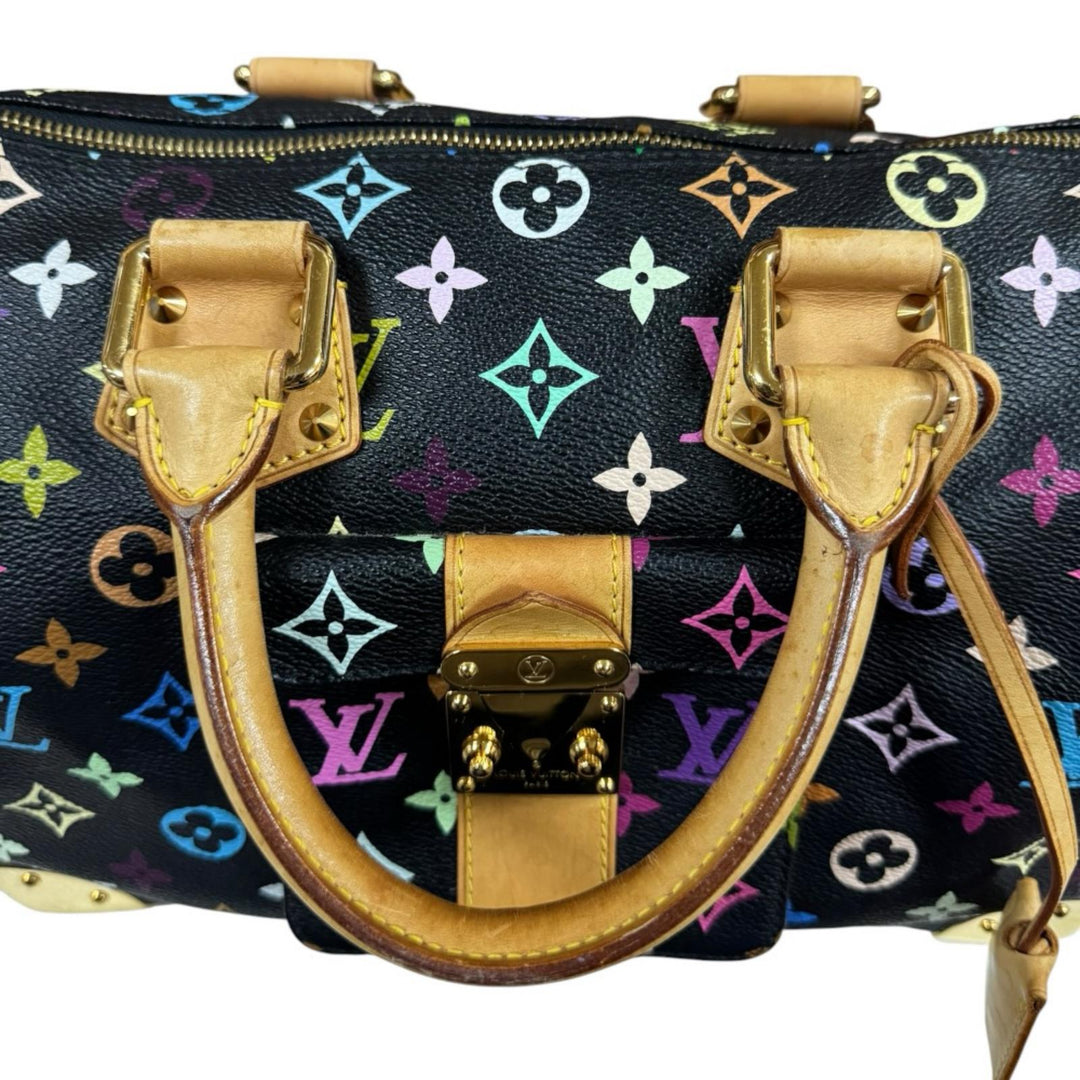LOUIS VUITTON ルイヴィトン スピーディ30 モノグラムマルチカラー