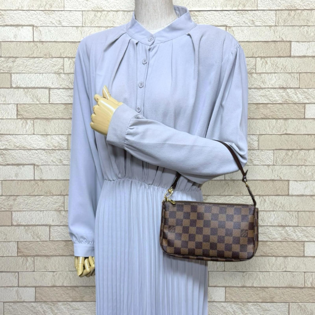 LOUIS VUITTON ルイヴィトン ポシェットアクセソワール ダミエ