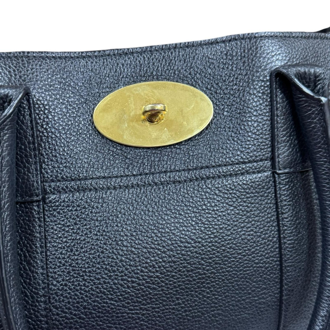 MULBERRY マルベリー ベイズウォーター ハンドバッグ レザー ブラック