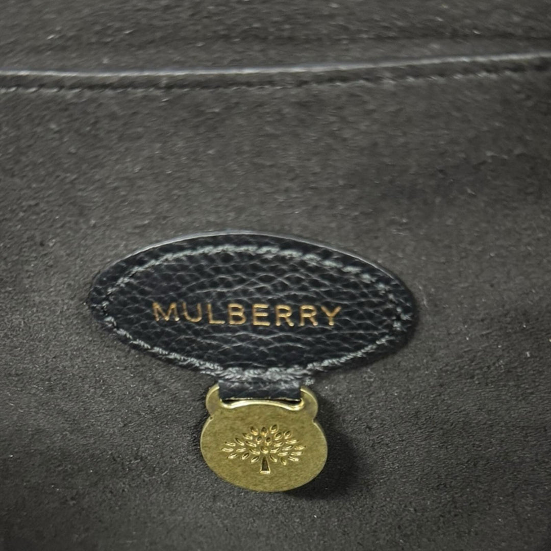 MULBERRY マルベリー ベイズウォーター ハンドバッグ レザー ブラック
