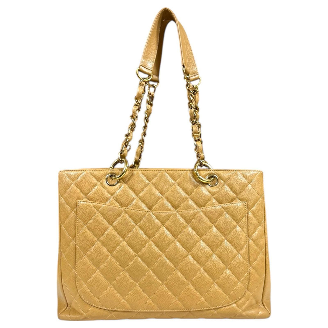 CHANEL シャネル GSTトート マトラッセ トートバッグ キャビアスキン
