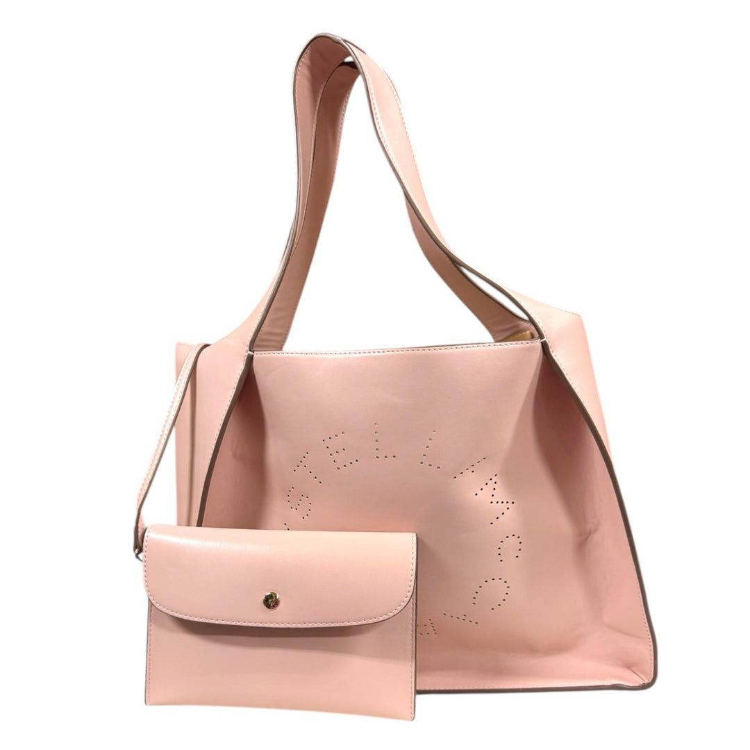 Stella McCartney ステラマッカートニー ピンク ロゴトートバッグ Stella McCartney ステラマッカートニー ロゴトートバッグ トート