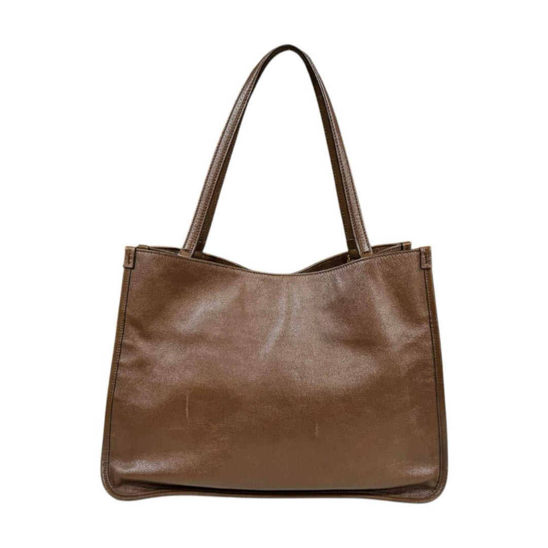 GUCCI グッチ ホースビット1955 トートバッグ レザー ブラウン