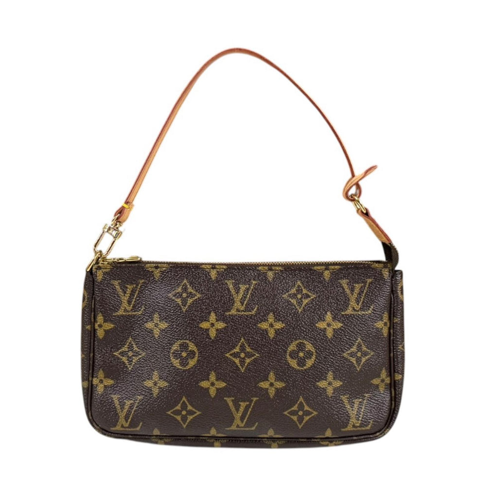 ルイヴィトン アクセソワール ポシェット ハンドバッグ モノグラム ブラウン LOUIS VUITTON ルイヴィトン ポシェットアクセソワール モノグラム