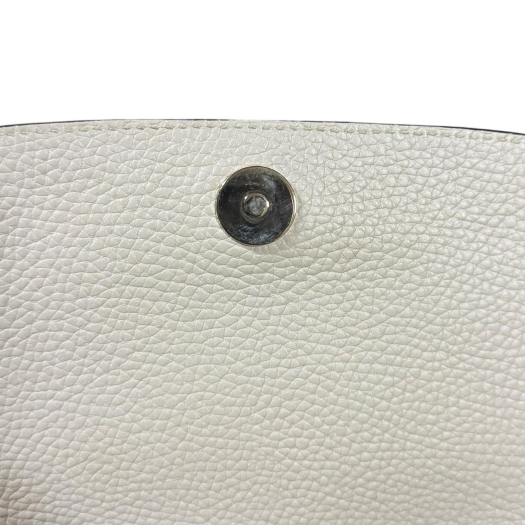GUCCI グッチ ソーホー ショルダーバッグ レザー ホワイト レディース