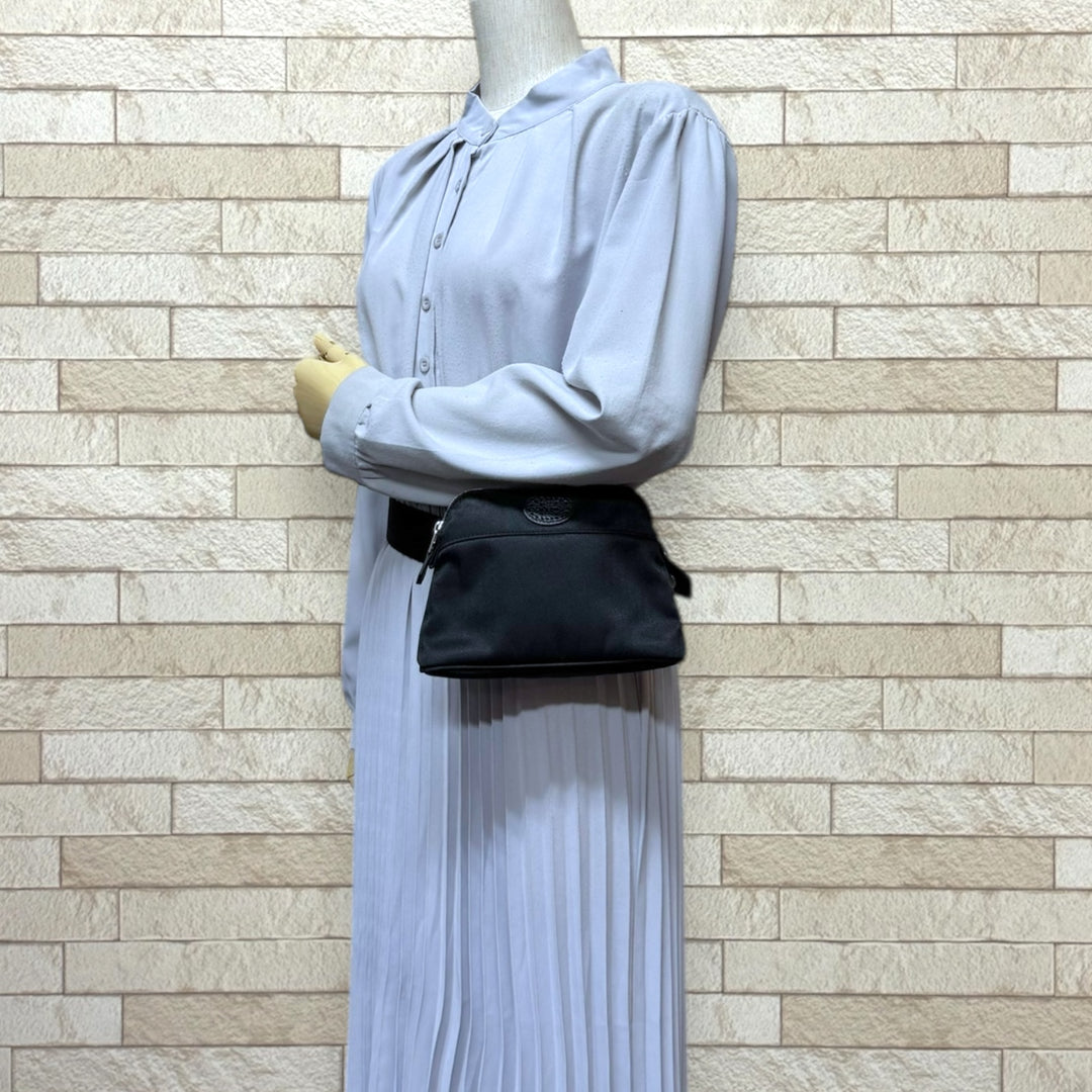 ❤未使用品❤ボリードサンチュールゴルフ ウエストバッグ SV金具 エルメス HERMES エルメス ボリードサンチュールゴルフ ウエストバッグ コットン