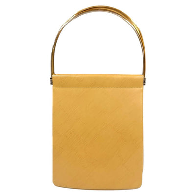 CARTIER カルティエ トリニティ ハンドバッグ レザー ブラウン