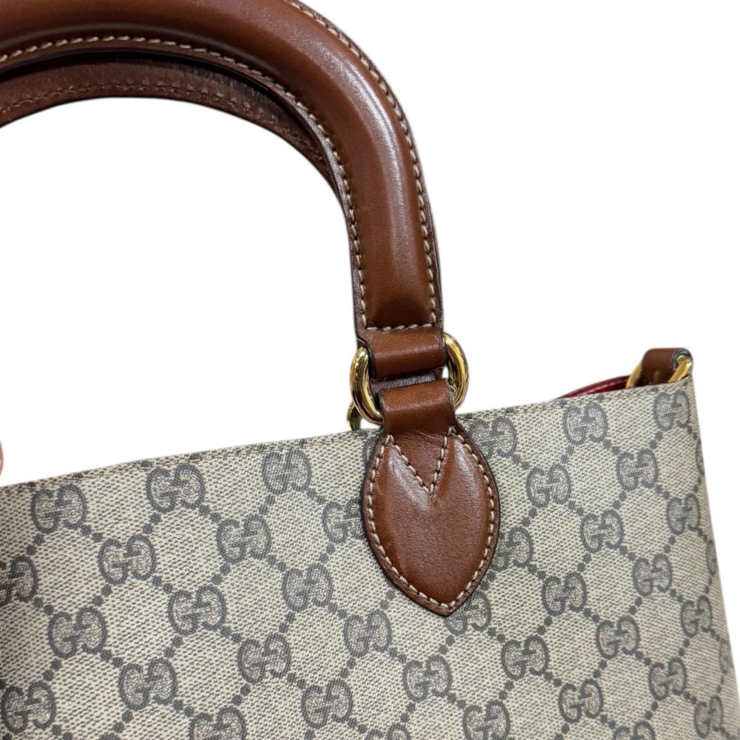 美品 GUCCI グッチ シェリーライン ベージュ シルバー金具 キャンバス 001 4321 2684 ショルダーバッグ ハンドバッグ レディース 506414 【中古】 楽天市場】美品 GUCCI グッチ シェリーライン ベージュ シルバー金具