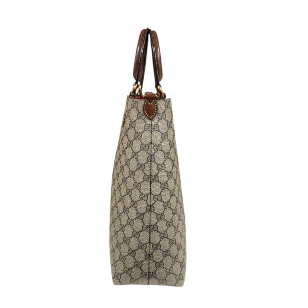 極美品 GUCCI シェリーライン スプリーム GG柄 ビジネスバッグ 2way 美品 GUCCI トートバッグ GGスプリーム Plus シェリーライン - メルカリ