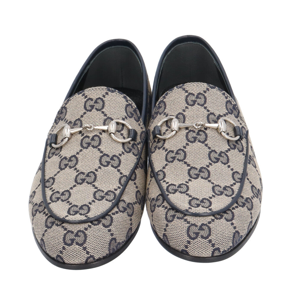 GUCCI グッチ ホースビット ローファー GGキャンバス レディース 中古