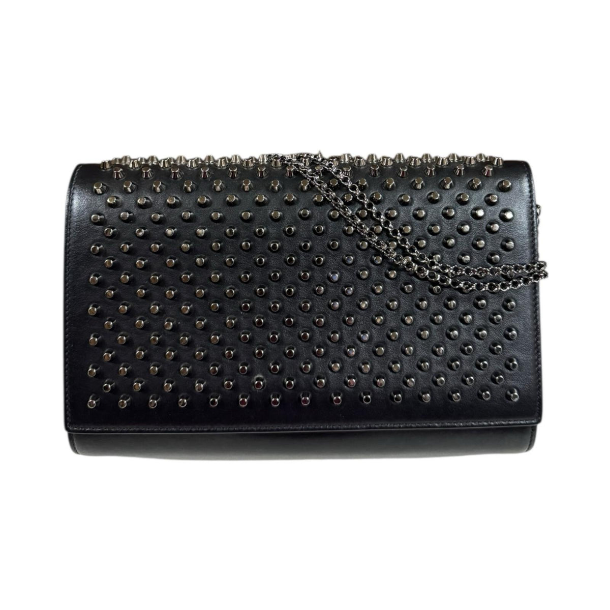 新品未使用　正規店購入　ルブタン パロマ スタッズ クラッチショルダーバッグ Christian Louboutin クリスチャンルブタン パロマクラッチ スタッズ