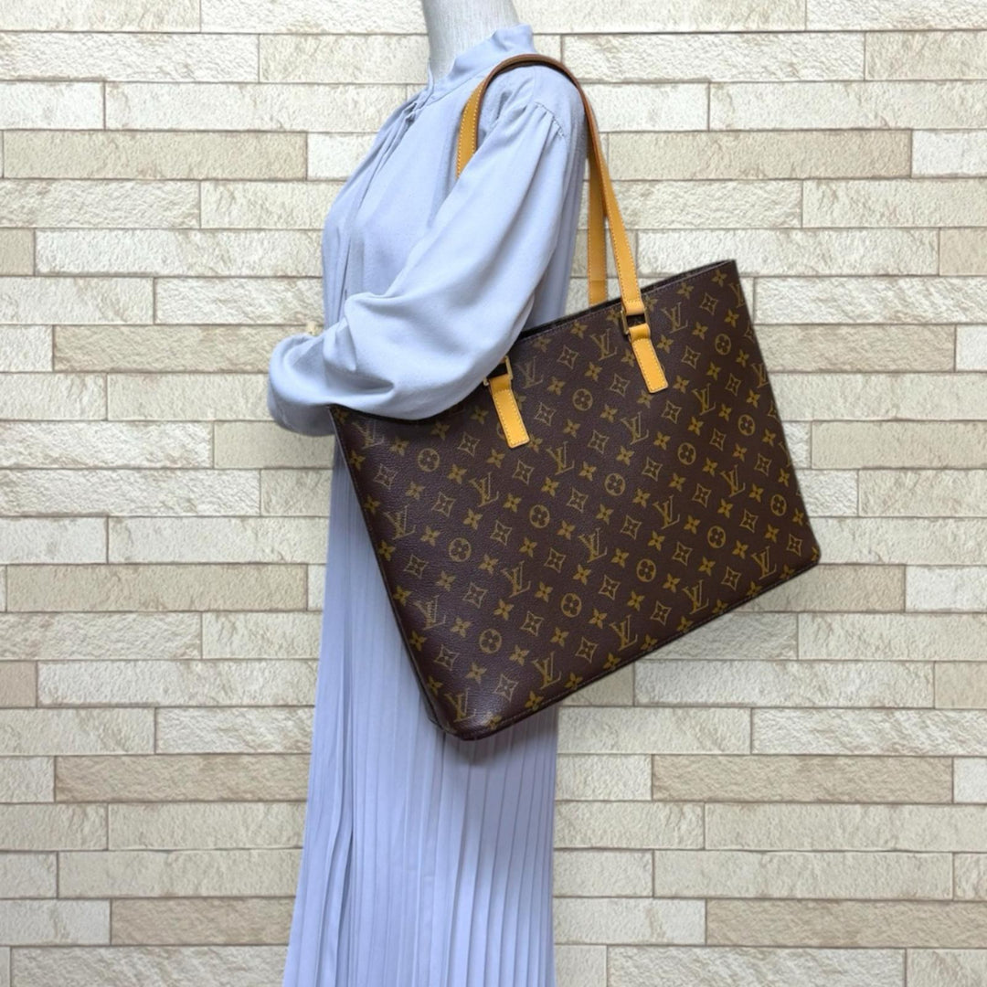 専用【LOUIS VUITTON】ルコ　モノグラム　トートバッグ　肩かけ　A4 LOUIS VUITTON ルイヴィトン ルコ モノグラム トートバッグ モノグラム