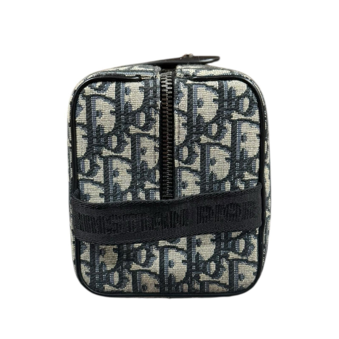 ディオール ランゴ トイレタリーケース オブリーク ハンドバッグ レザー 2ADCA418YKY ベージュ メンズ Dior  中古 R&Kリサイクルキング Dior ディオール ランゴ トイレタリーケース オブリーク ハンドバッグ