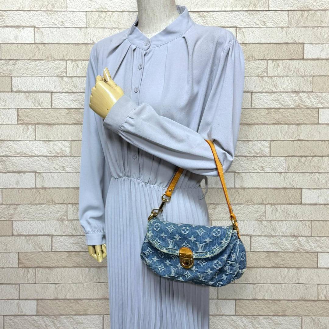 専用です☆ルイヴィトン☆LOUIS VUITTON☆ミニプリーティ☆ LOUIS VUITTON ルイヴィトン モノグラムデニム ミニプリーティの買取