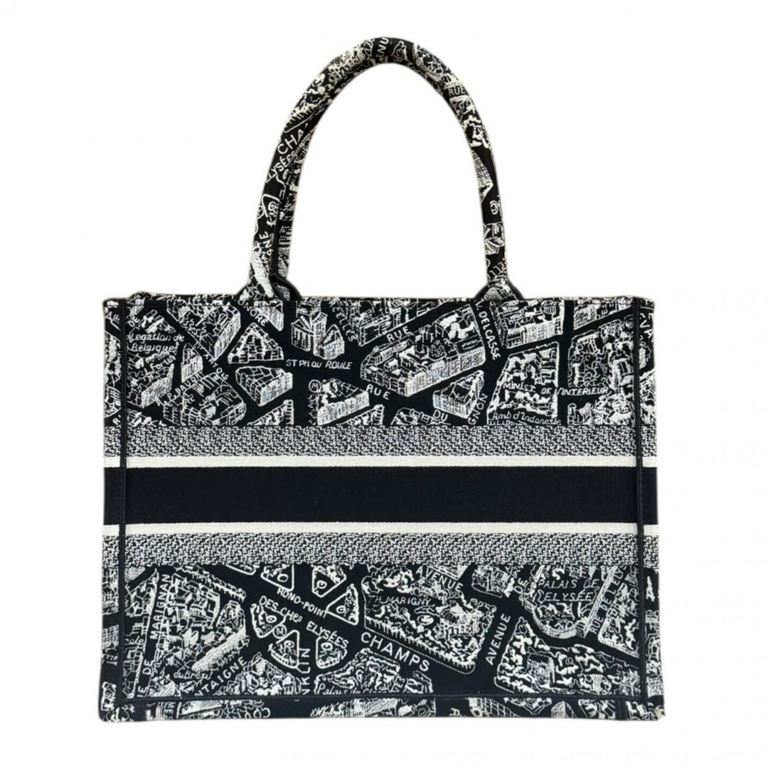 Dior ディオール plan de paris ブックトート ミディアム エンブロ