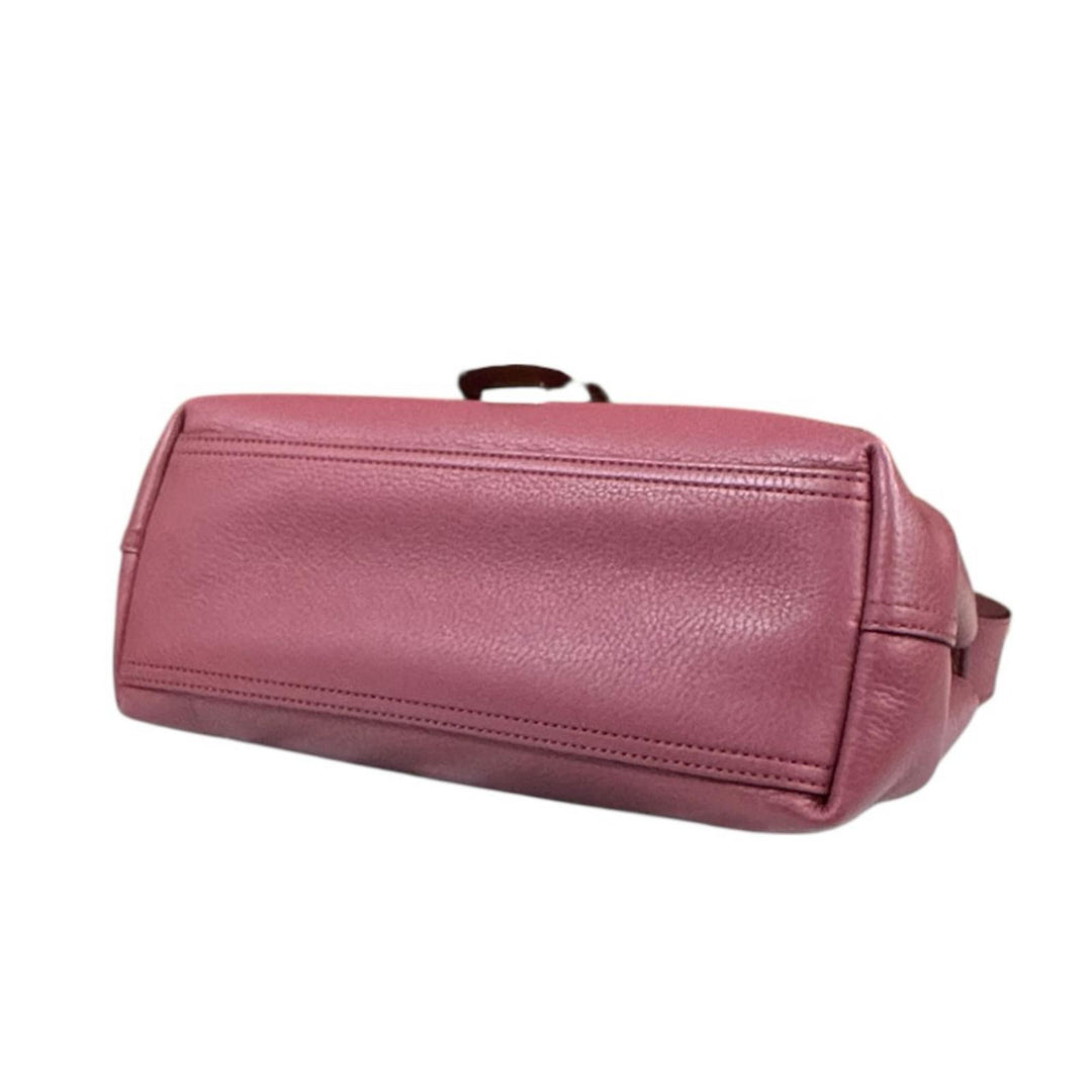 GUCCI グッチ GGマーモント ショルダーバッグ レザー ピンク