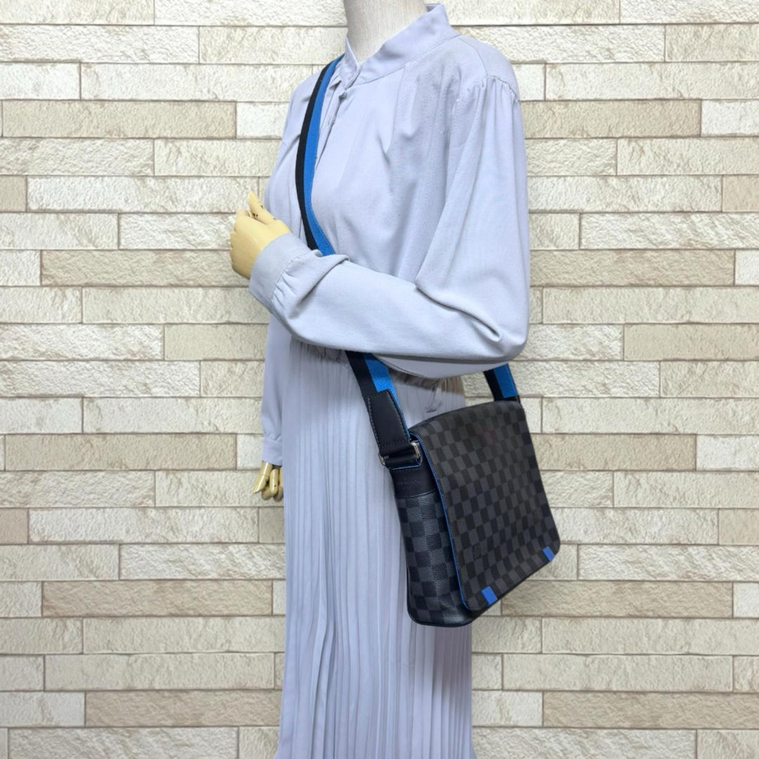 LOUIS VUITTON ルイヴィトン ディストリクト PM NM ダミエグラフィット