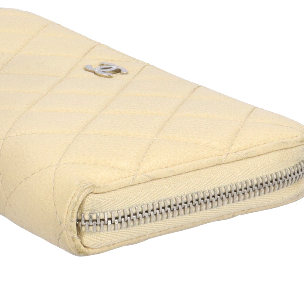 CHANEL シャネル クラシック ロング ジップ ウォレット マトラッセ 長