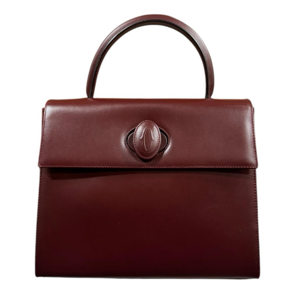 must de Cartier マストライン ハンドバッグ ギャランティカード CARTIER カルティエ マスト ドゥ カルティエ マストライン
