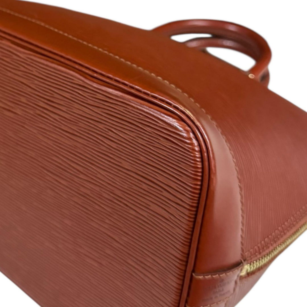 LOUIS VUITTON ルイヴィトン アルマ エピ ハンドバッグ エピレザー