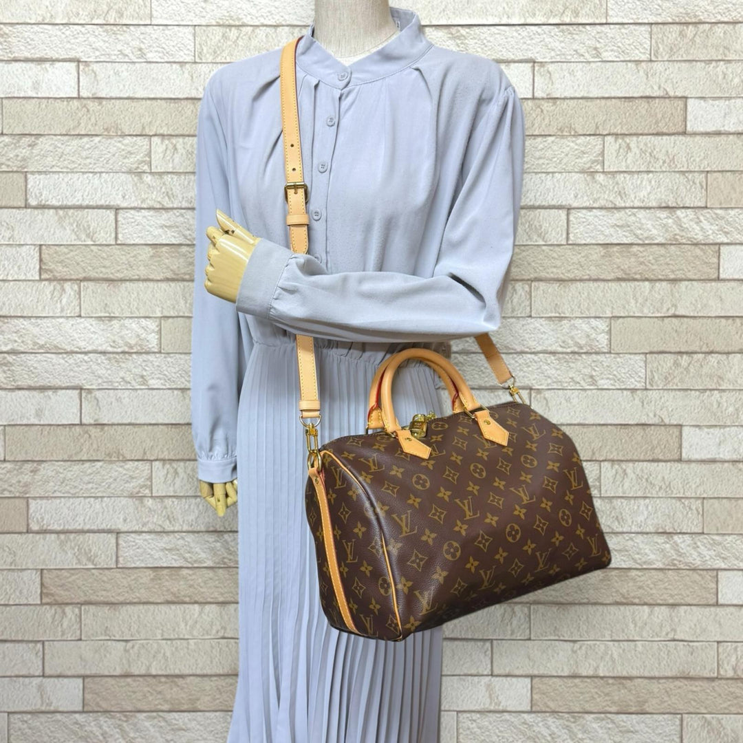 LOUIS VUITTON ルイヴィトン スピーディ バンドリエール 30 モノグラム