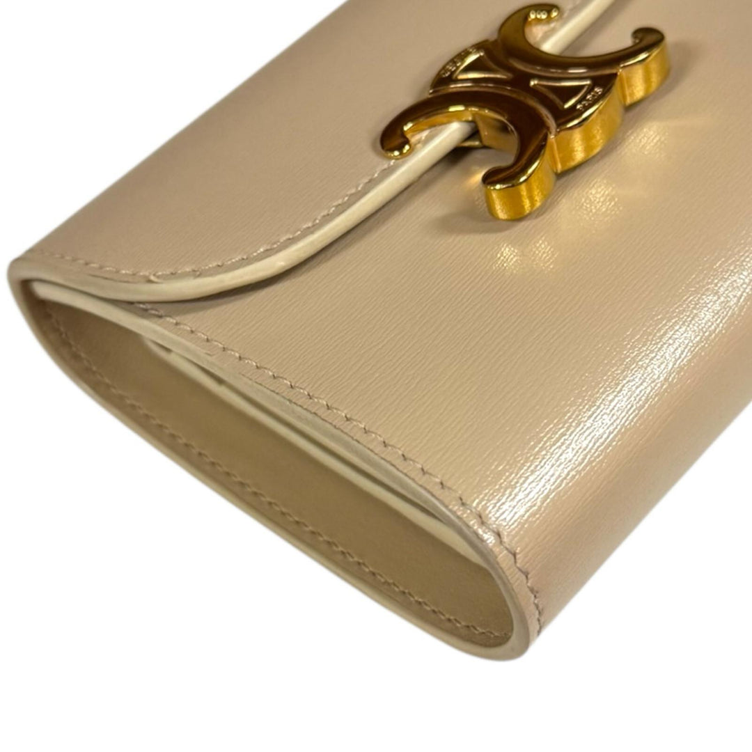 【美中古】CELINE スモール フラップウォレット CELINE（セリーヌ） 中古良品 三折財布 スモールフラップウォレット