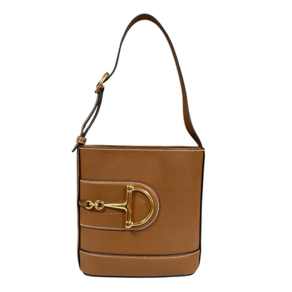 GUCCI グッチ スモール バケットバッグ グッチ73 ハンドバッグ レザー