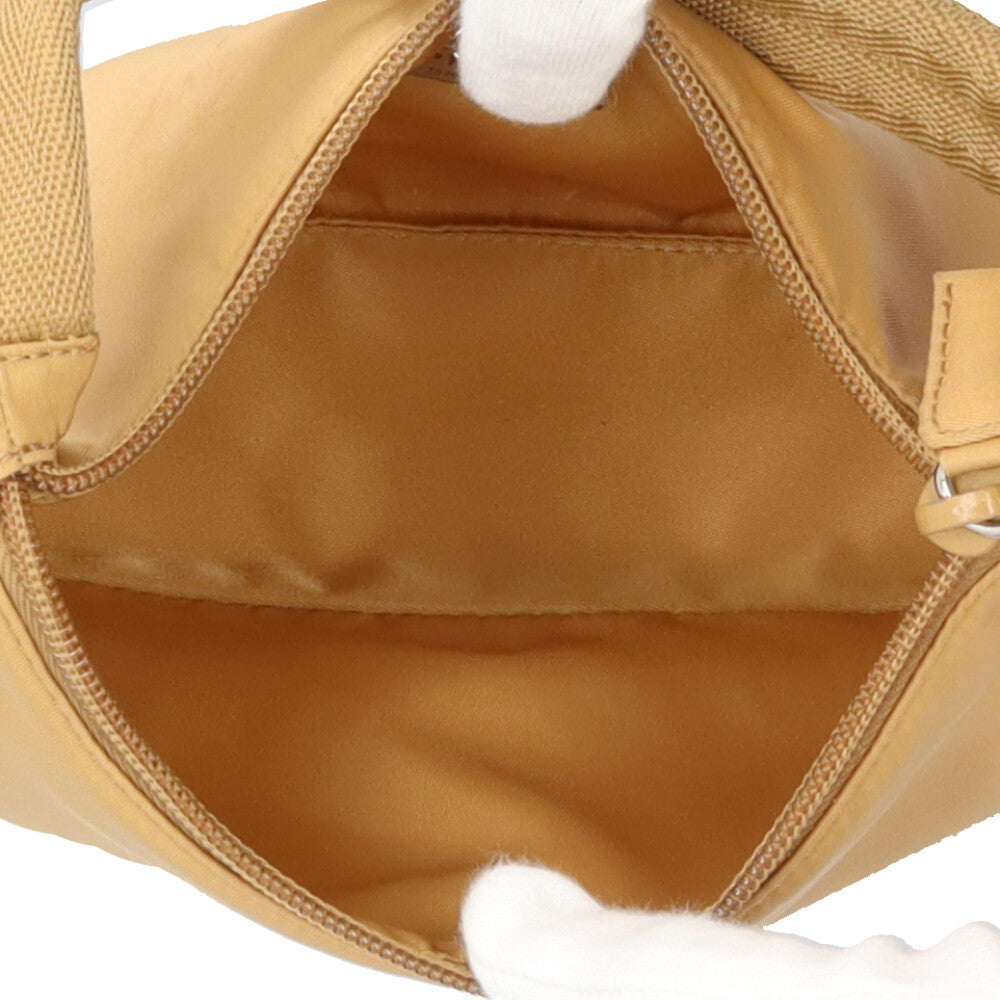PRADA プラダ ホーボーミニバッグ ハンドバッグ ナイロン ベージュ