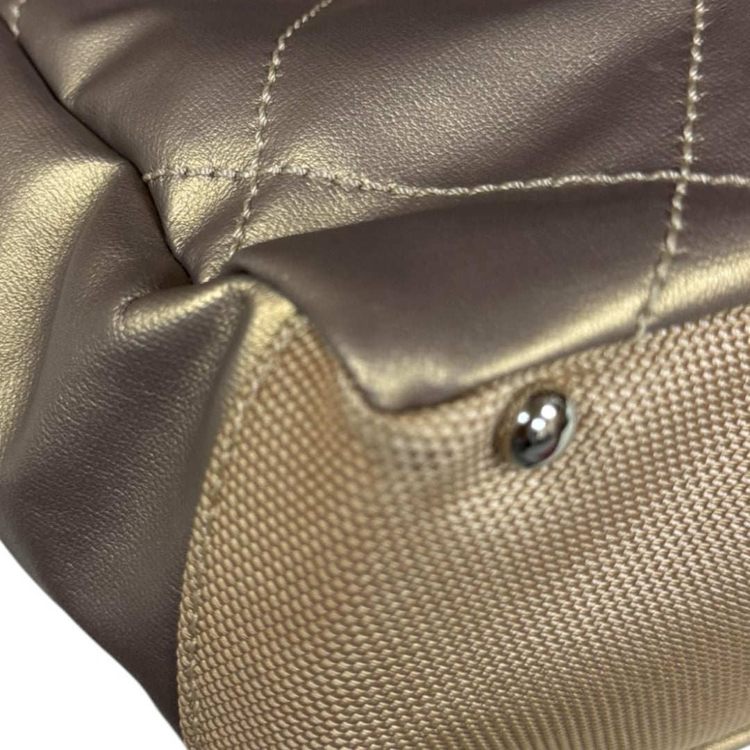 CHANEL シャネル パリビアリッツPM トートバッグ PVCコーティング