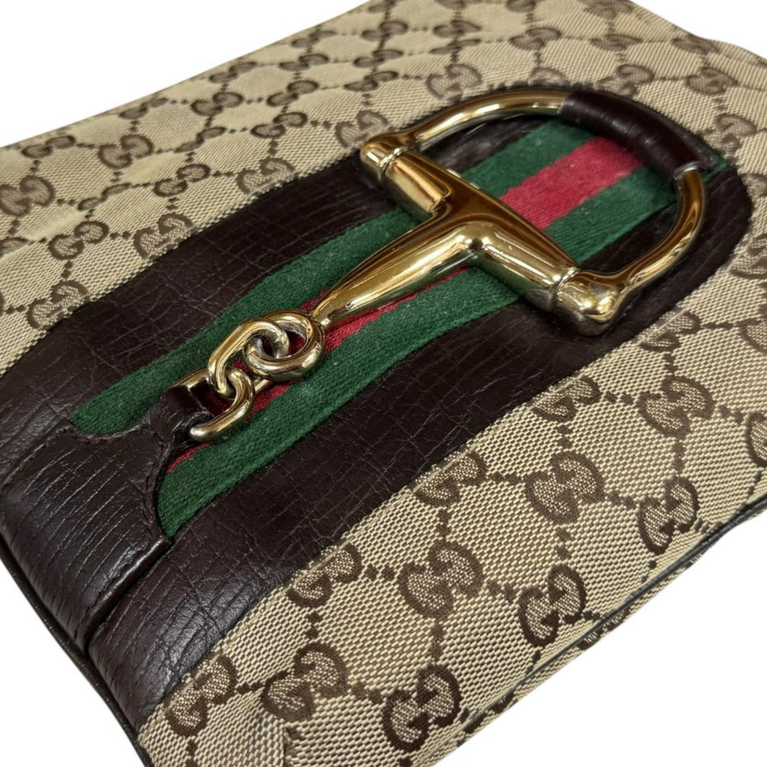 GUCCI グッチ ホースビット シェリーライン ショルダーバッグ GG