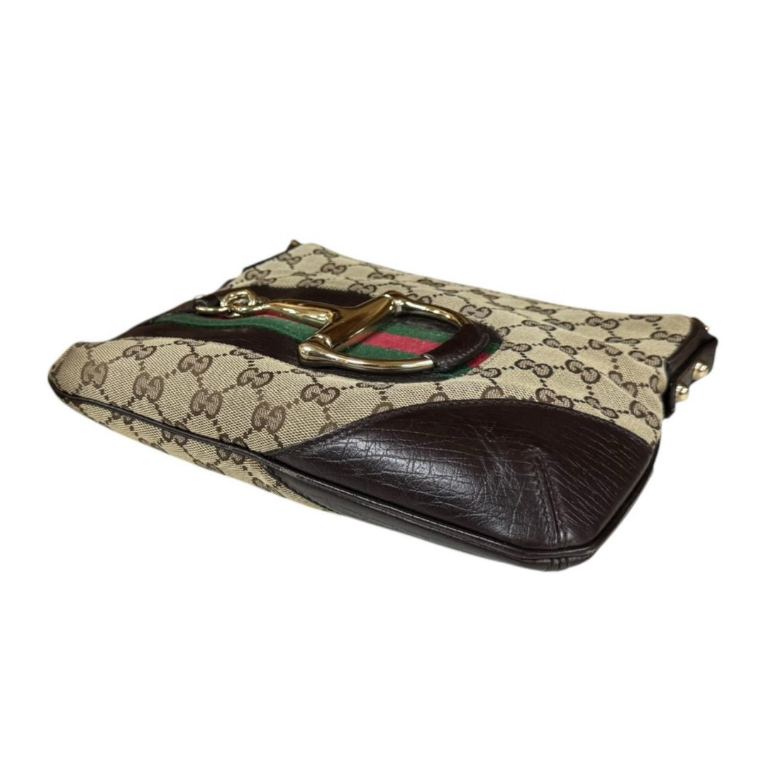 GUCCI グッチ ホースビット シェリーライン ショルダーバッグ GG