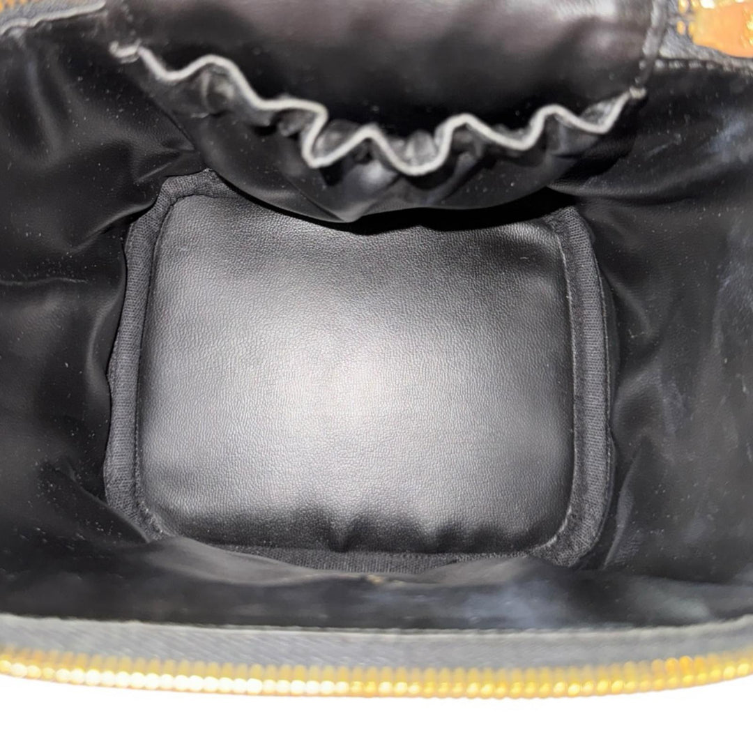 CHANEL シャネル 縦型バニティ ココマーク ハンドバッグ キャビア