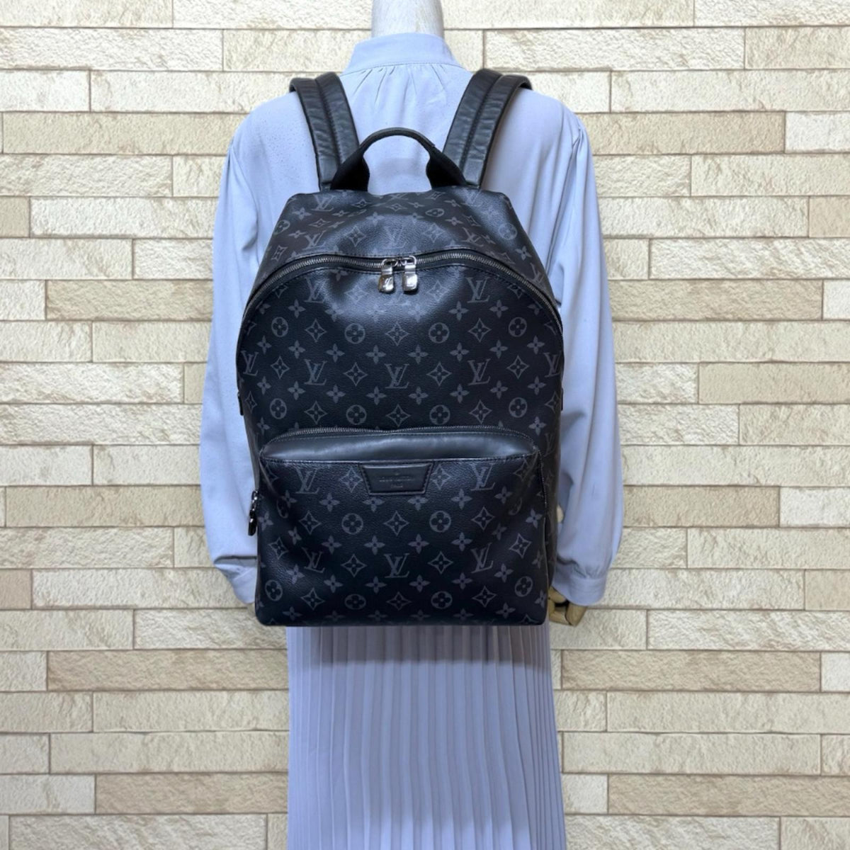 LOUIS VUITTON Louis Vuitton Apollo Bag Pack Monogram Eclipse