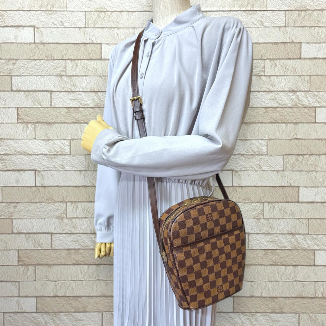 【限定品‼️】即配送‼️ルイヴィトンダミエ イパネマ ウエストバッグ ブラウン 限定品‼️】即配送‼️ルイヴィトンダミエ イパネマ ウエストバッグ