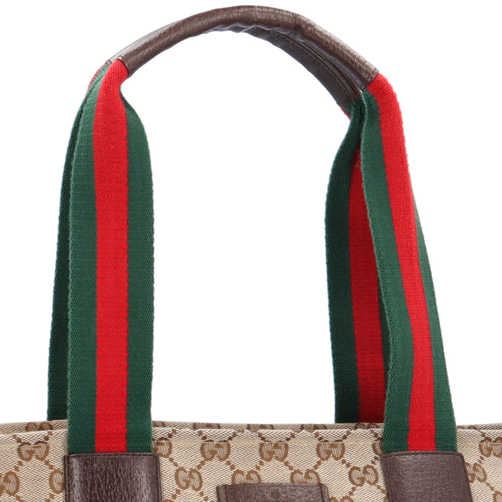 GUCCI グッチ マザーズバッグ シェリーライン トートバッグ GG