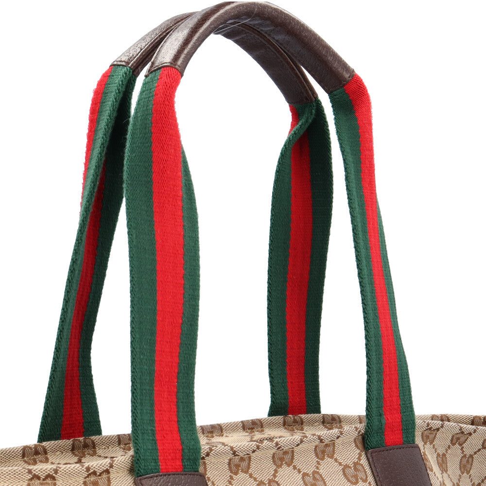 GUCCI グッチ マザーズバッグ シェリーライン トートバッグ GG