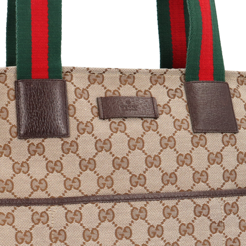 GUCCI グッチ マザーズバッグ シェリーライン トートバッグ GG
