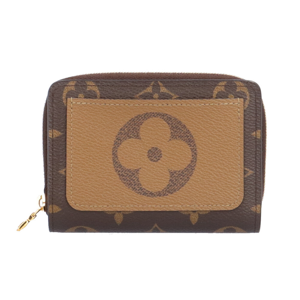 【極備品】ルイヴィトン モノグラム リバース ポルトフォイユ ルー 折り財布 LOUIS VUITTON ルイヴィトン ポルトフォイユ・ルー モノグラムリバース