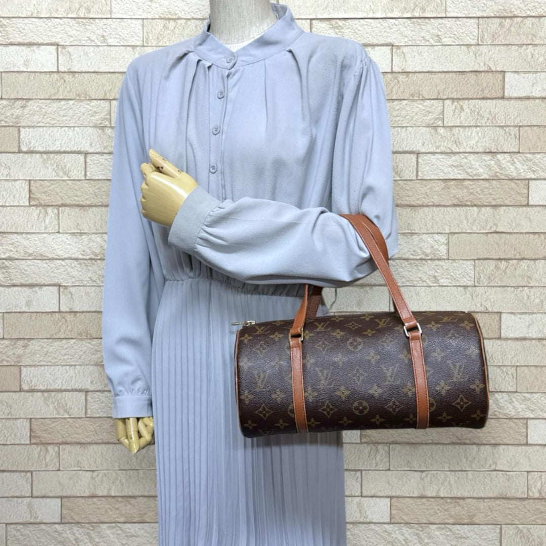 LOUIS VUITTON ルイヴィトン パピヨン30 モノグラム ハンドバッグ