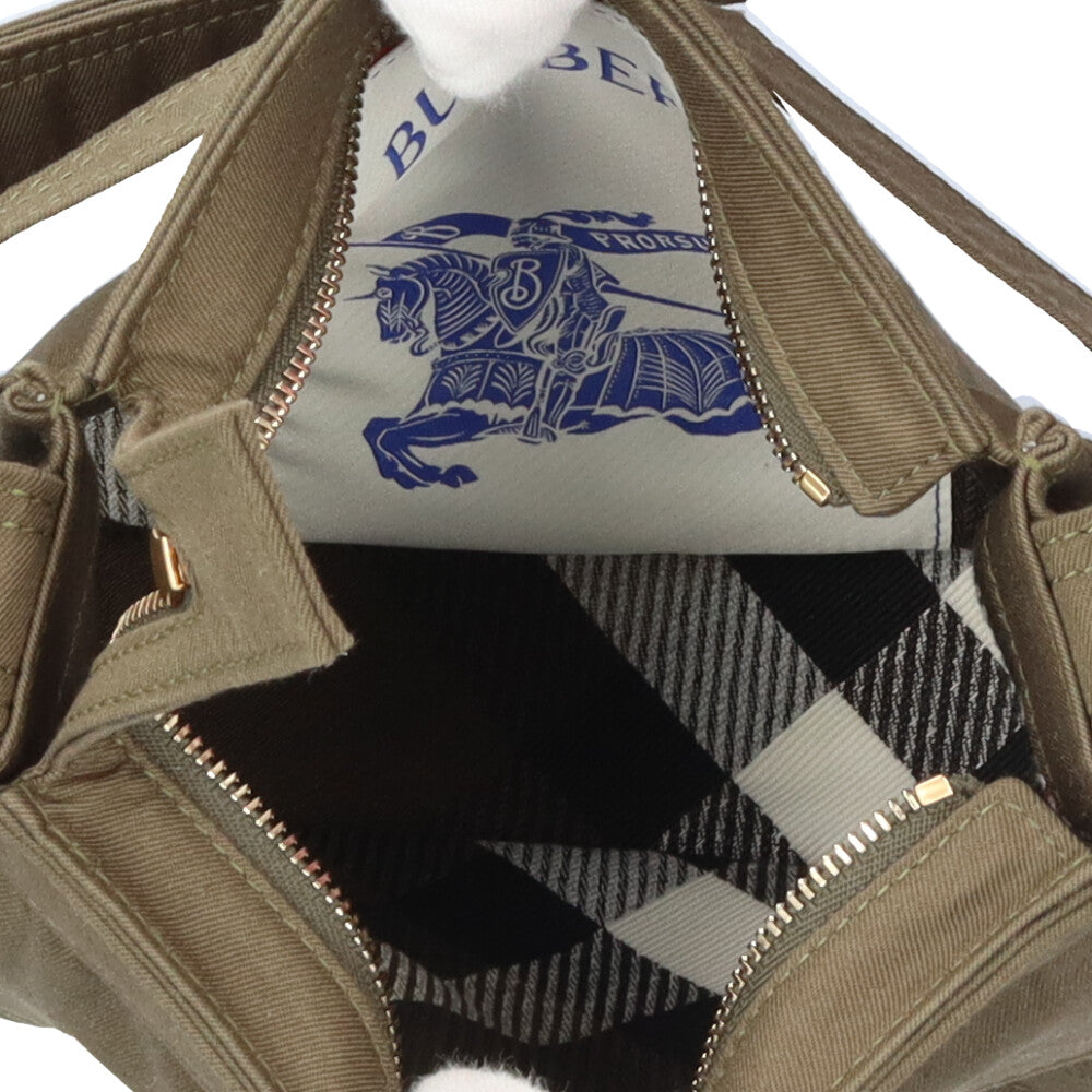 BURBERRY バーバリー ミニトレンチトート ショルダーバッグ コットン