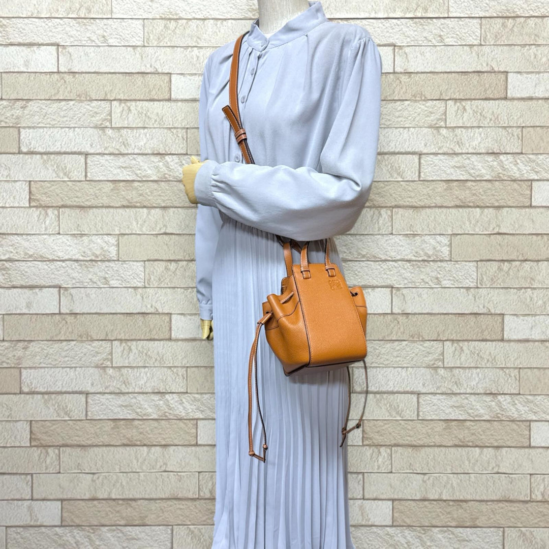 Street Style Loewe Hammock Mini Size LOEWE Hammock Drawstring Mini