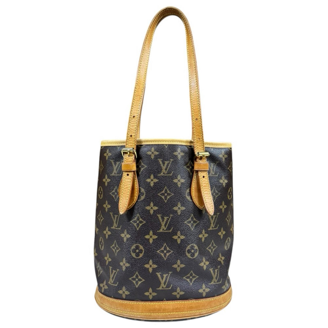LOUIS VUITTON ルイヴィトン バケットPM モノグラム ショルダーバッグ 