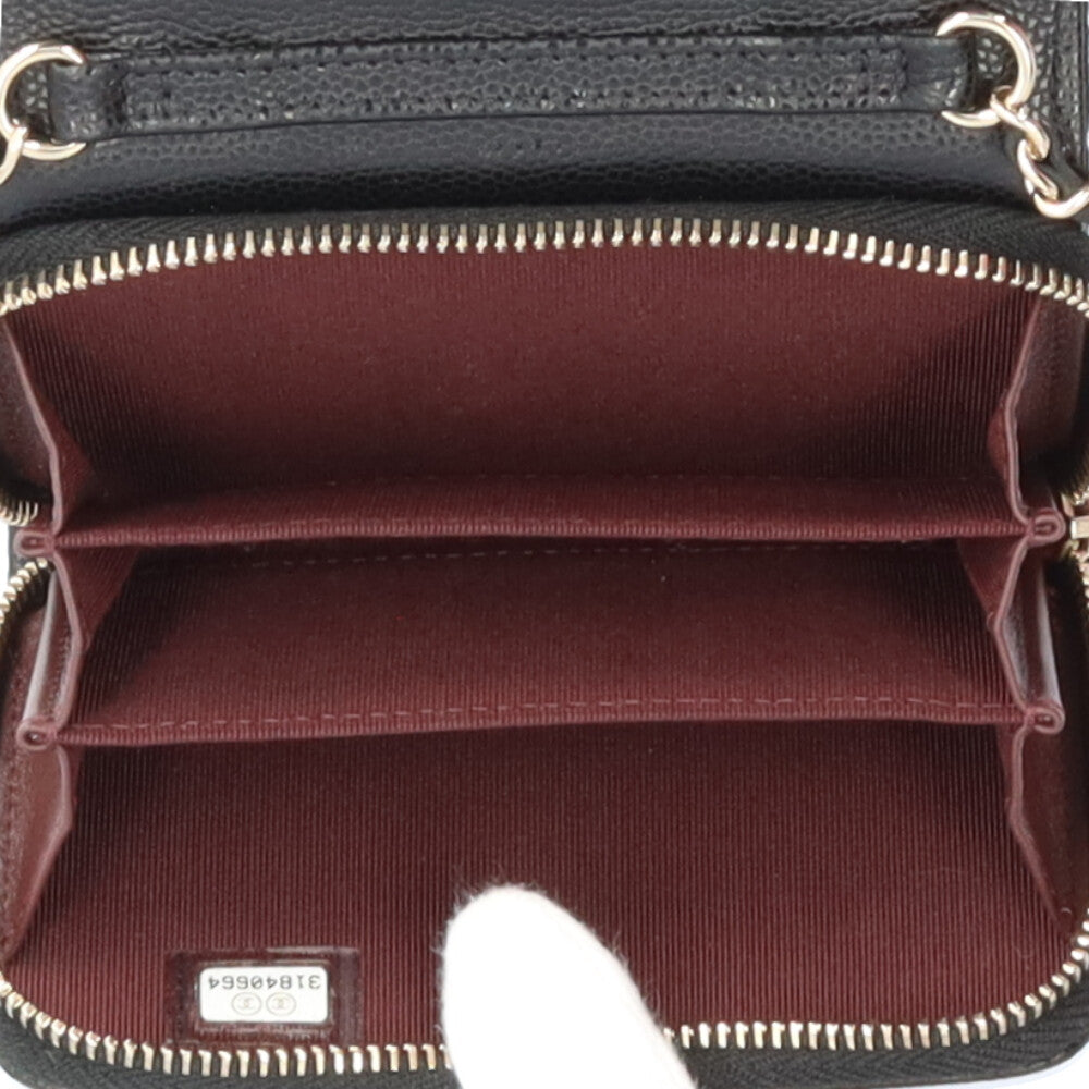 CHANEL シャネル マトラッセ ココマーク ショルダーバッグ キャビア